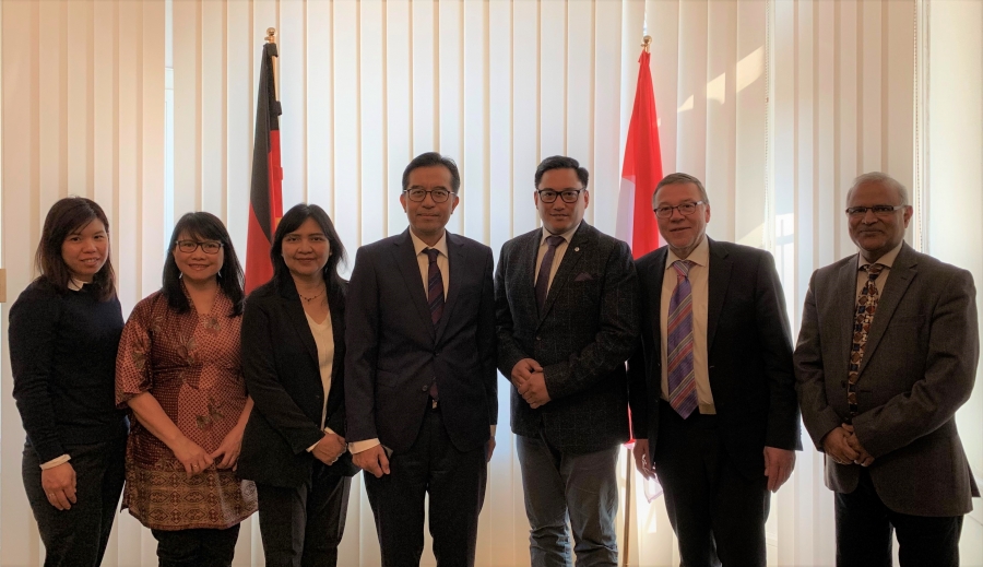 Besuch beim indonesischen Generalkonsulat - Festigung der indonesischen interreligiösen Zusammenarbeit